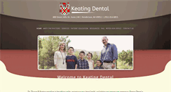 Desktop Screenshot of keatingdds.com